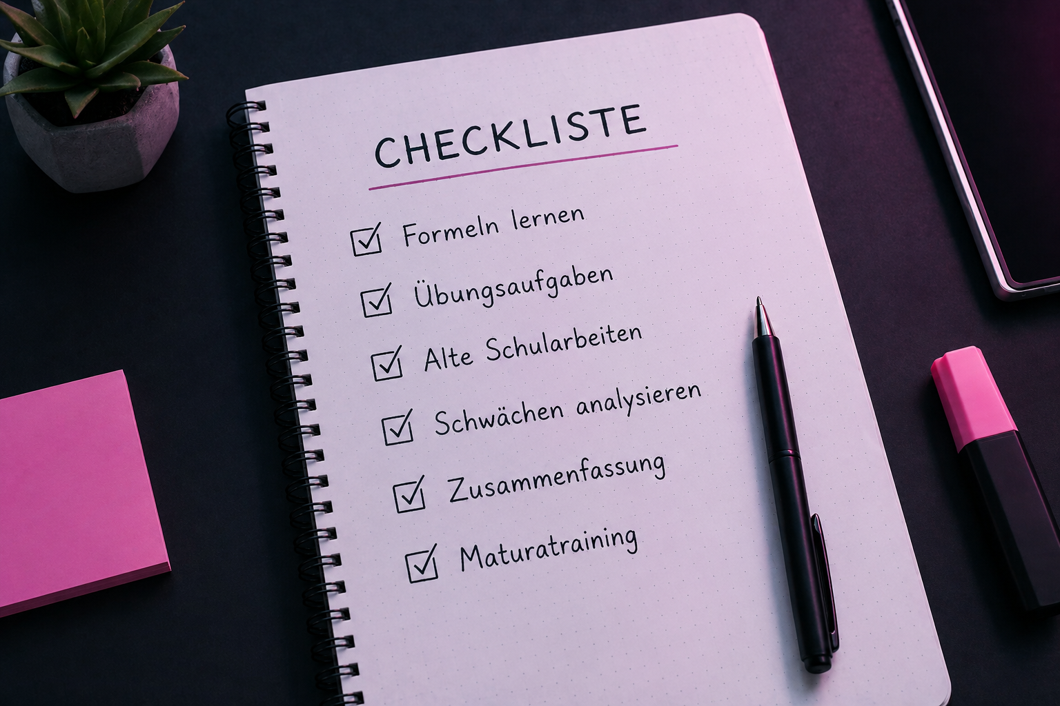 Vorbereitungen Gezielte Vorbereitung auf Mathematik-Prüfungen und Matura